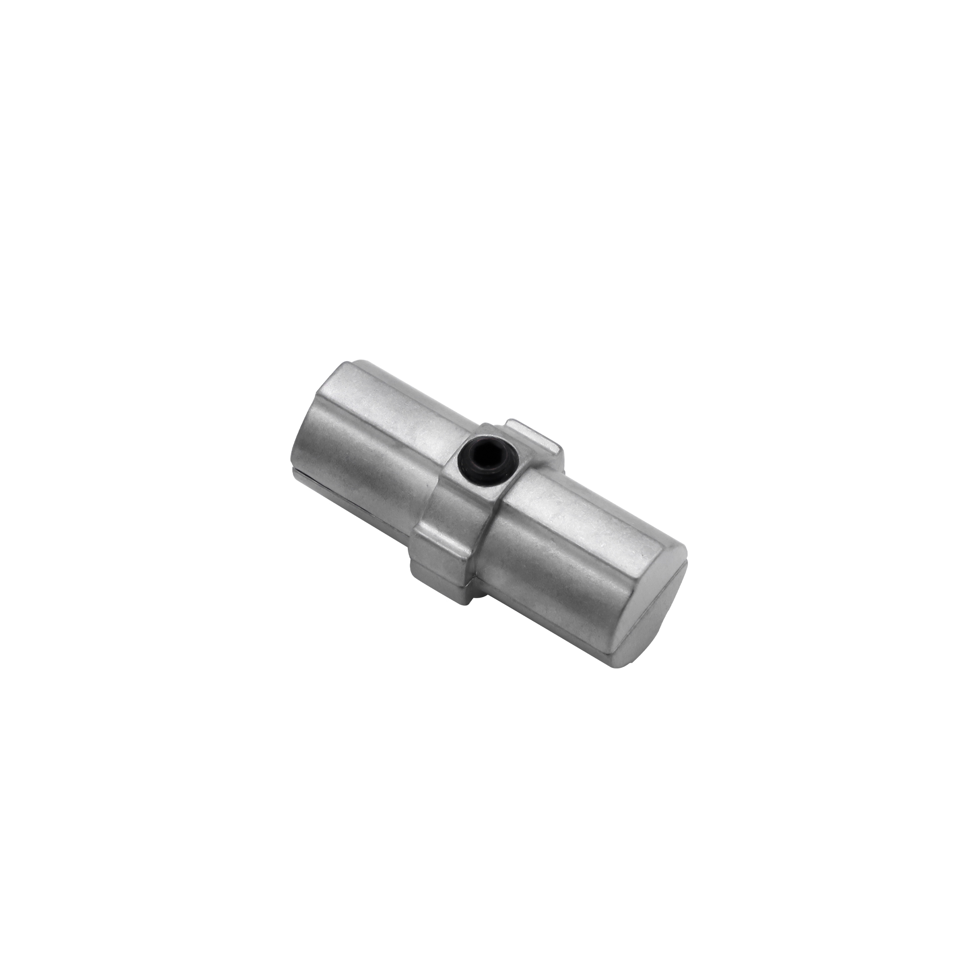 Industrial Metal Pipe Coupling Bidirectional Connection Round Zinc Alloy AL-14