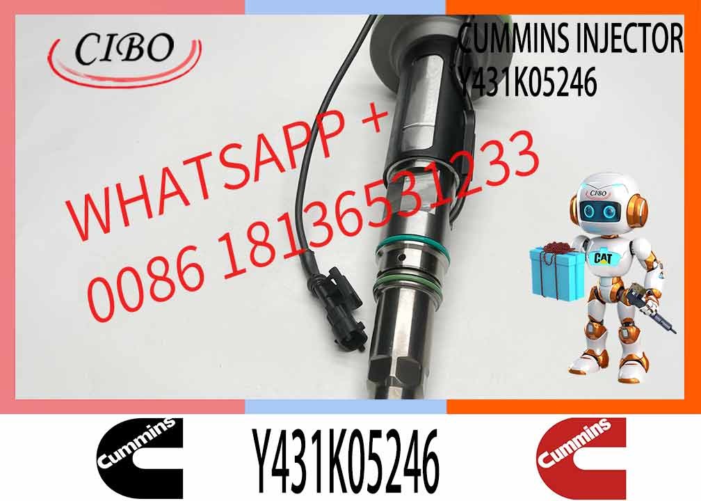 Fuel Injector Assembly 0986435611 F00BLOJ019 Y431K05246 FO0BJ60578 FOOBJ60783For Qsk19 Engine