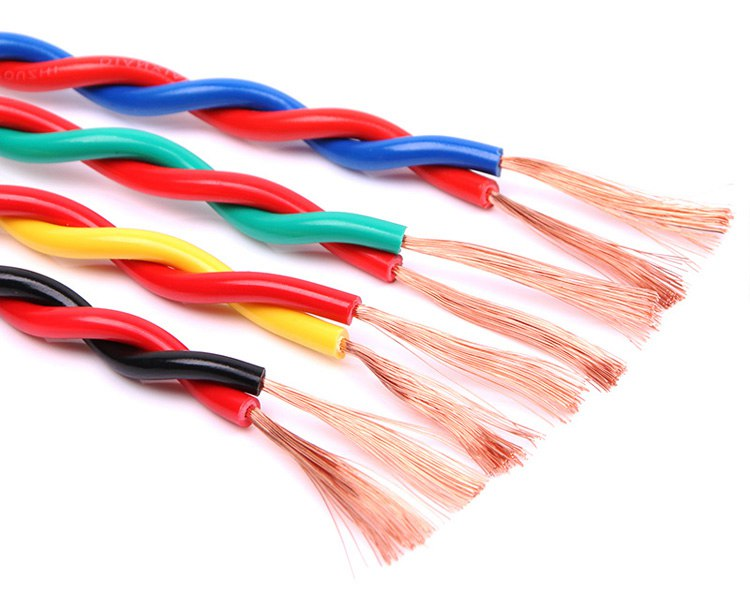 300V/300V Voltage Flexible Cable for Lighting Electrical Instruments in 100m/roll Length
