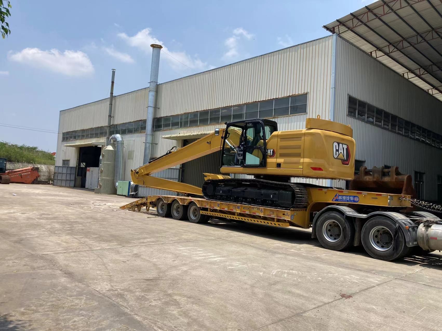 Zhonghe Q355B Excavator Extended Arm , Erosion Resistant Excavator Boom Stick