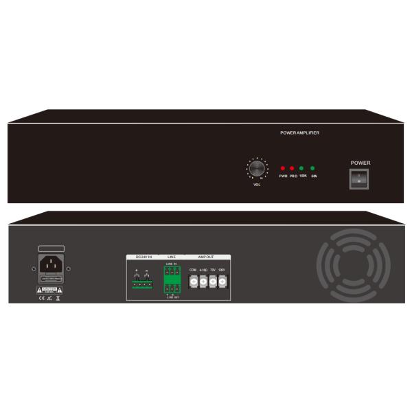 Rectangle 1500W Class D Audio Power Amplifier OEM ODM Power Supply Metal Material