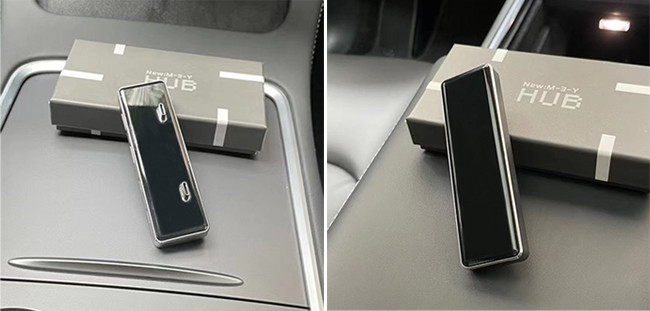 Usb Splitter Tesla Model Accessories 27W Quick Charger Car Usb Extender