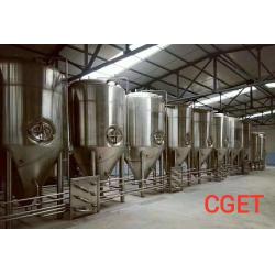 China Full Turnkey Large Beer Brewing Equipment Full Automation PLC Control System for sale