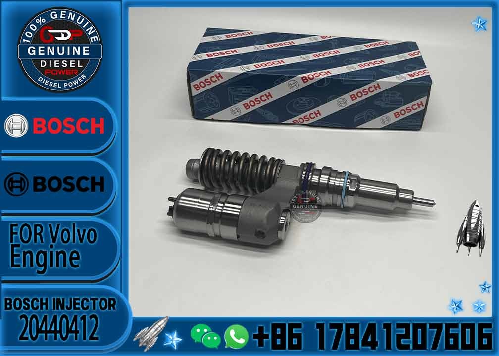 Hot sale New Diesel Fuel Injector 0414702010 20440409 20381597 For VOL1 Penta L180E L180E HL 0986441006