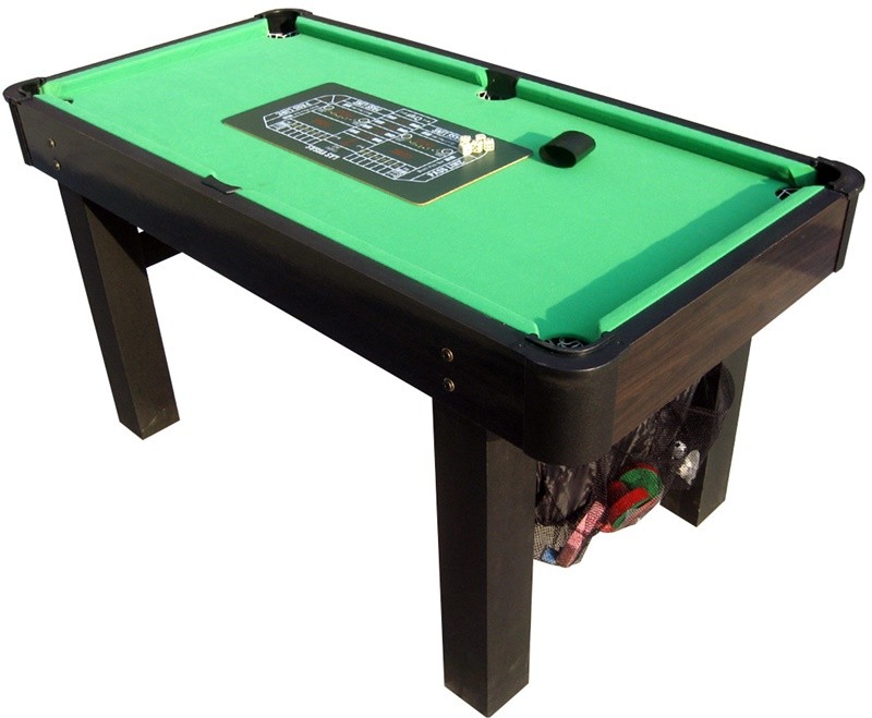 Durable 11 In 1 Game Table , 5 Feet Multi Games Table With Accessories Holder
