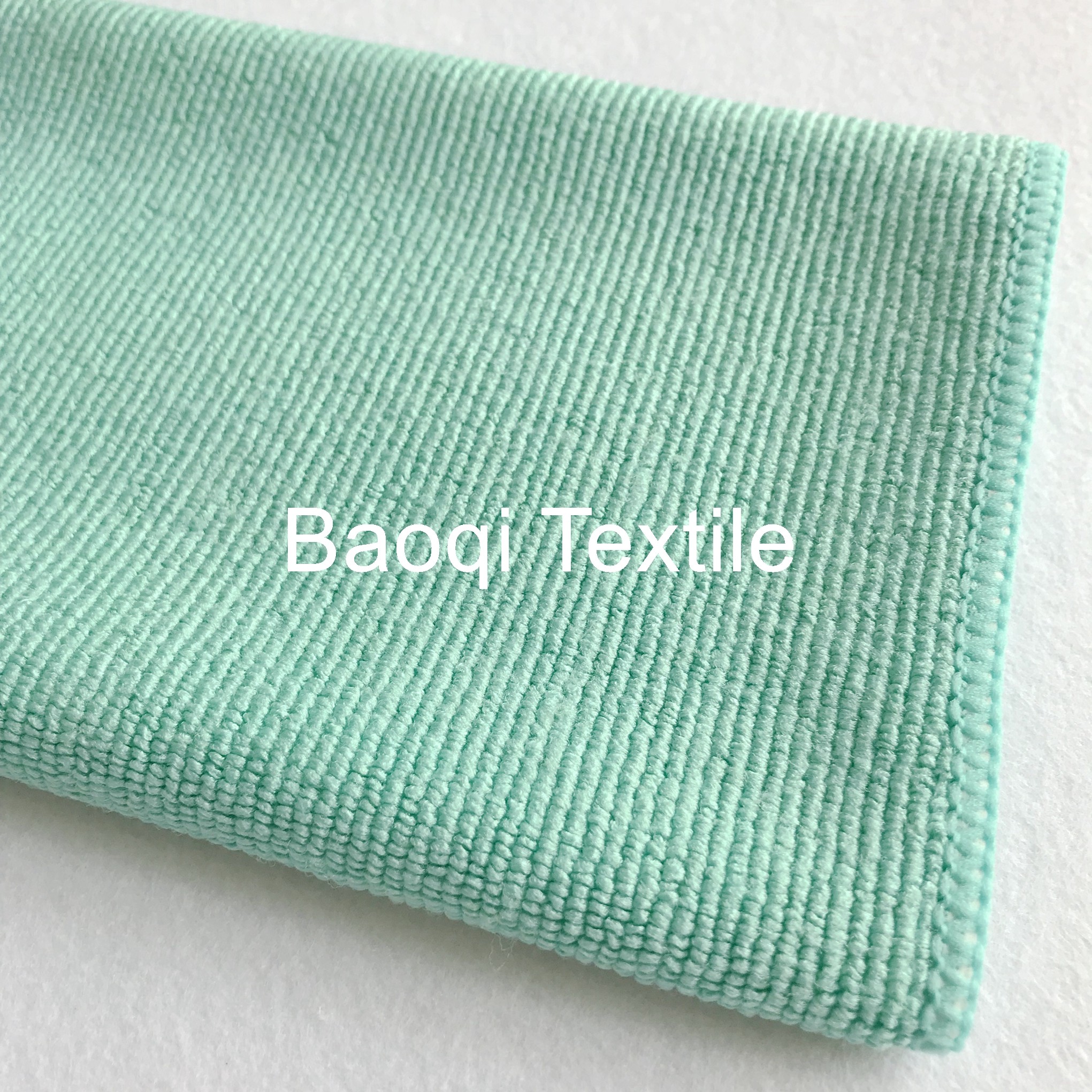Blue color size 16”microfiber glasses towel polyester cleaning towels microfiber dish rugs for kitchen