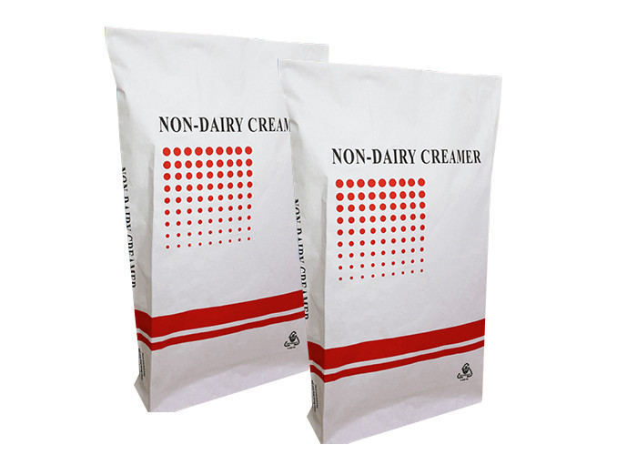 Non Dairy Creamer Paper Bag Moisture Proof 20KG 25kg