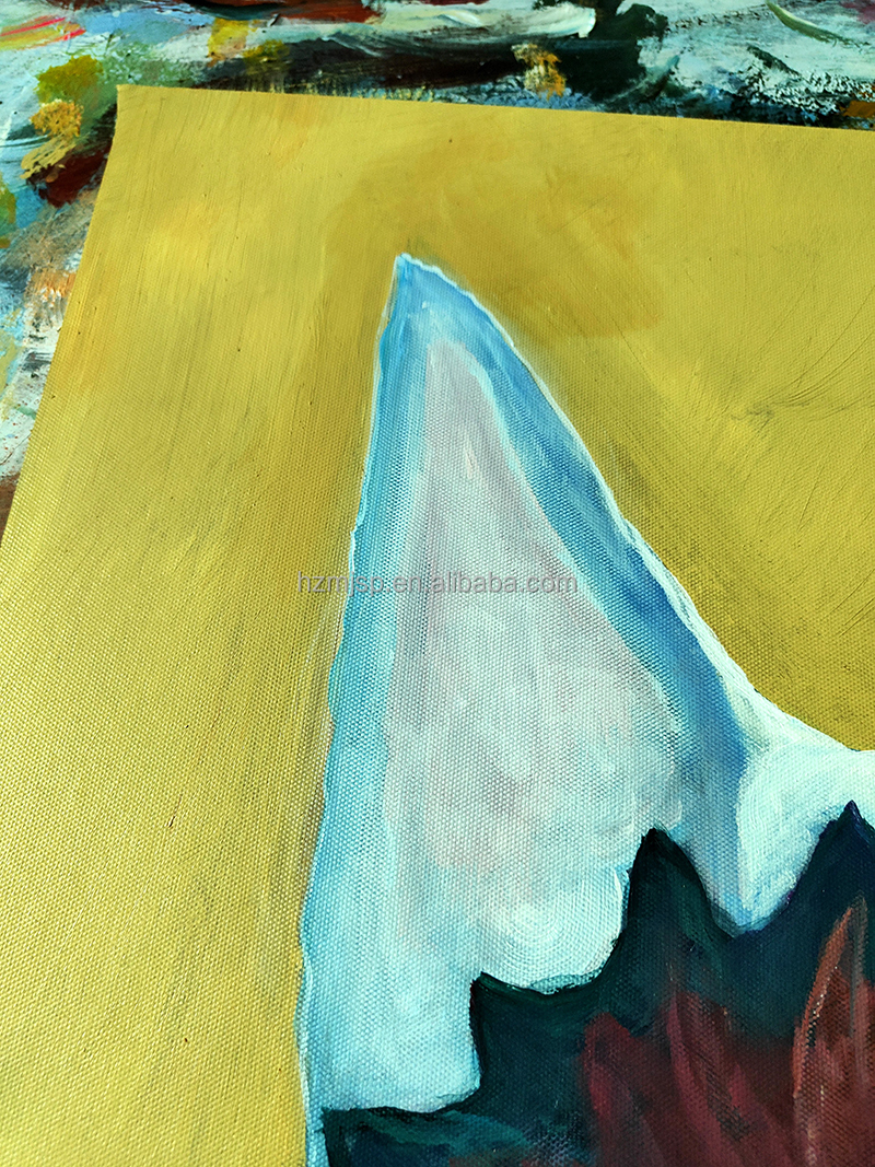 OEM ODM Abstract Animal Oil Painting On Canvas Wall Art Decor Modern Textured