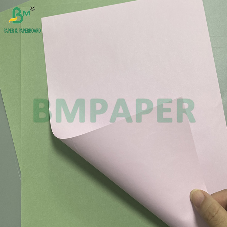 100gsm 120gsm Pink Kraft Paper Tote Bag Paper Double Sided Colored