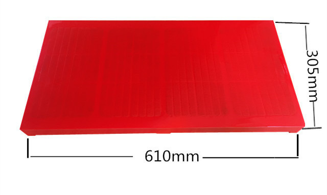 Framework Mining Vibration Polyurethane Dewatering Screen 305MM W 610MM L