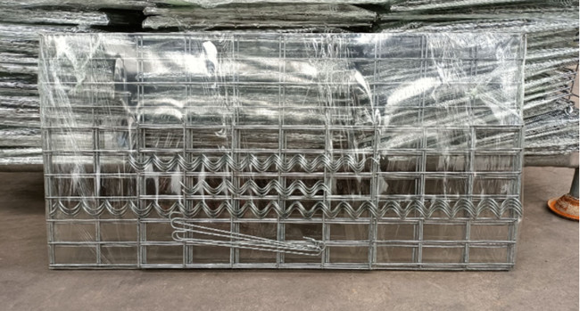 HBGB 1x2 Plastic Coated Welded Gabion Mesh Baskets 5.5 Dia Heavy Duty