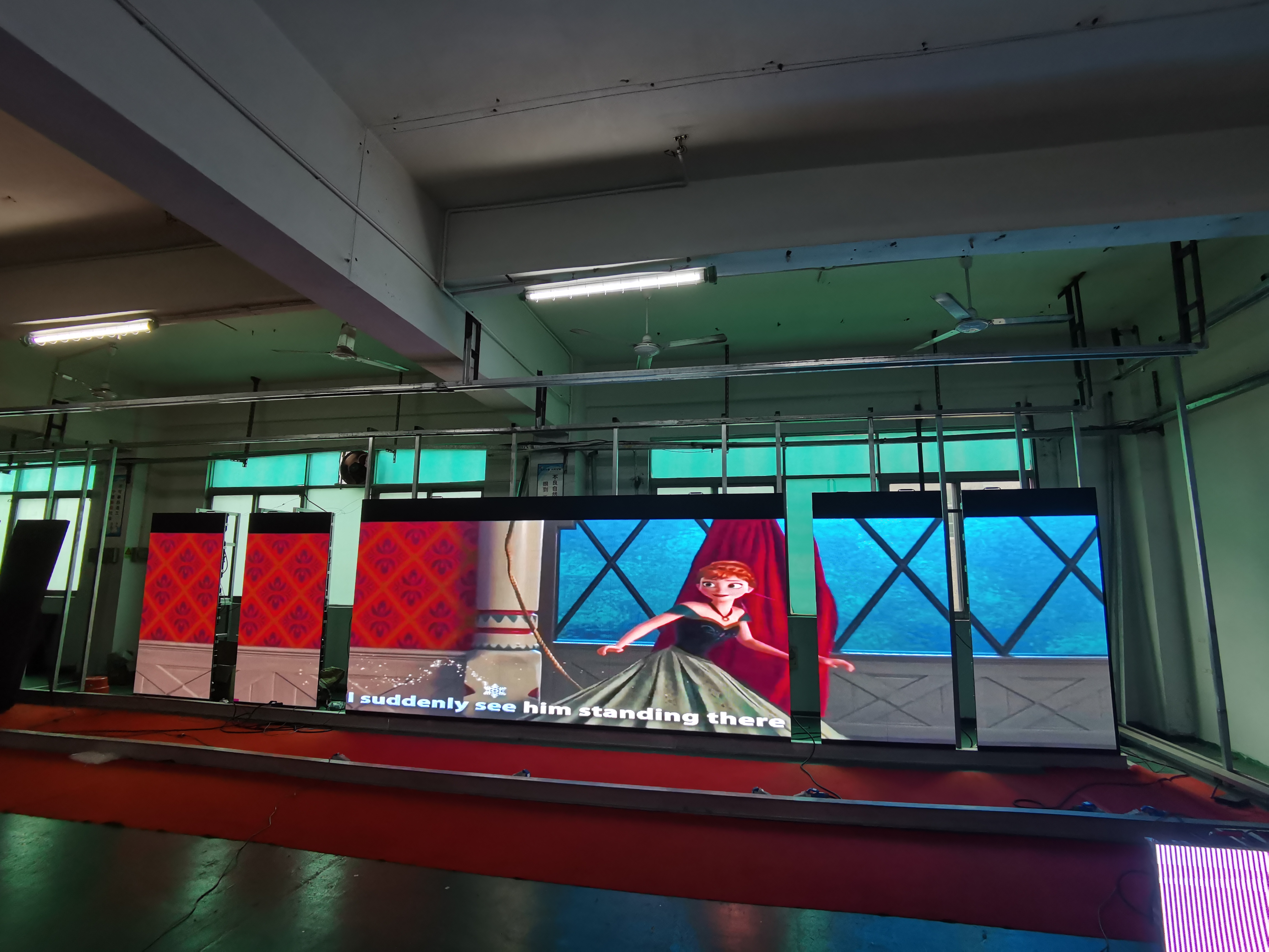 High Brightness high resolution Slim Indoor Stage Background video Wall P4.81 Rental Full Color