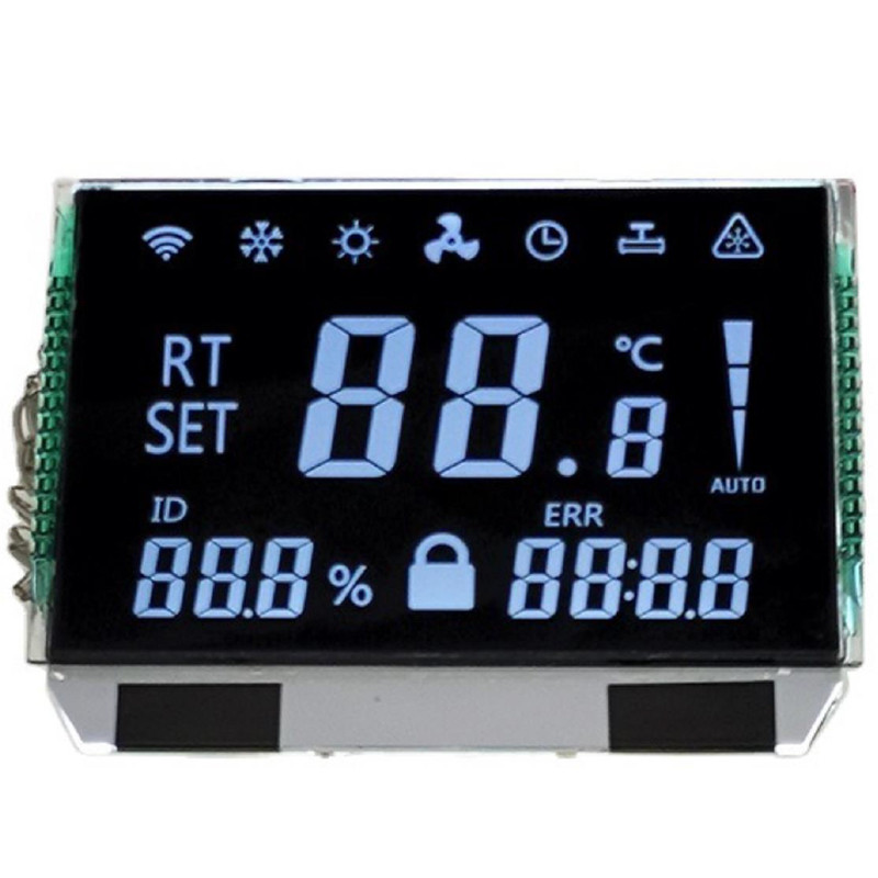 Custom TN LCD Panel, Meter LCD With Voltage, Current, Temperature, Power Characters/Segments
