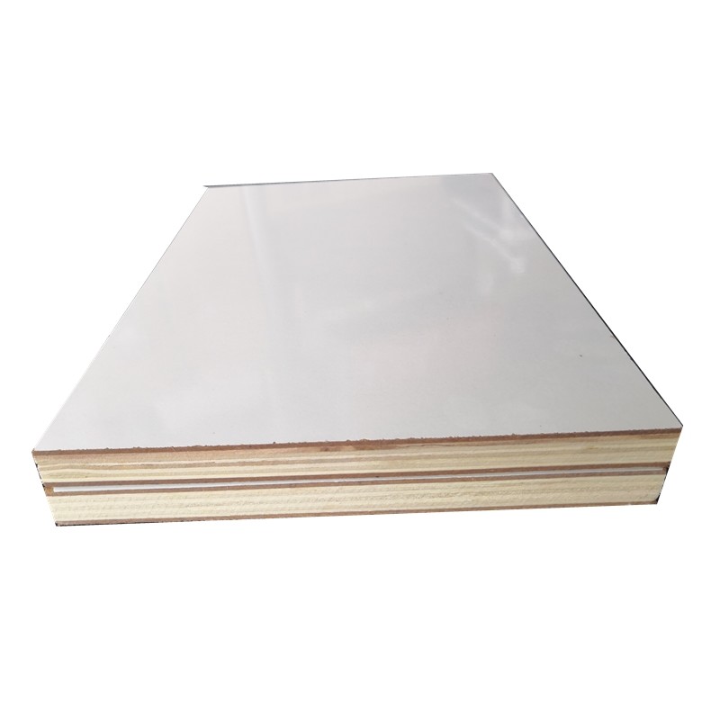 E1 WBP Melamine Faced Plywood 20mm White For Furniture