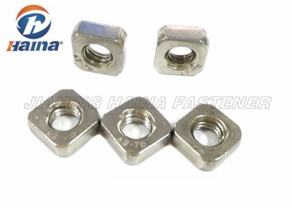 Quality A2 70 / A4 80 Stainless Steel Square Metric Lock Nuts For Automobile for sale