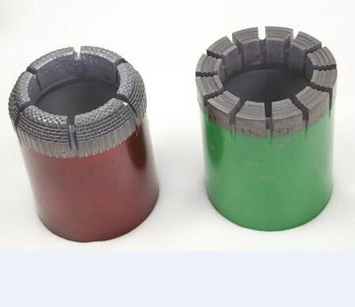 Impregnated Diamond Core Bits PQ HQ NQ Wireline Diamond Exploration Core Drilling