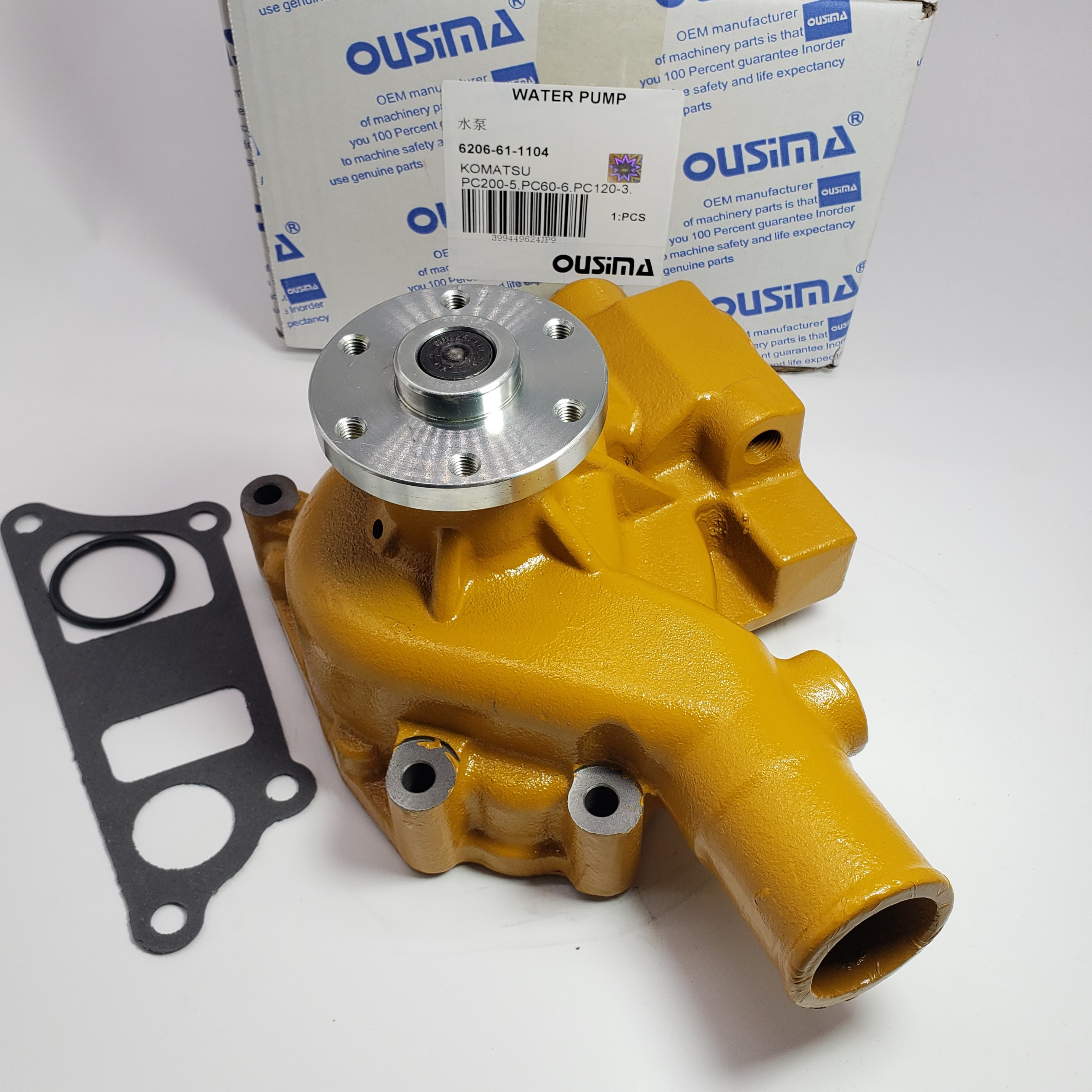 Water Pump 6206-61-1104 For Komatsu 4D95L 4D95LE 6D95L S4D95L S6D95L SA6D95L