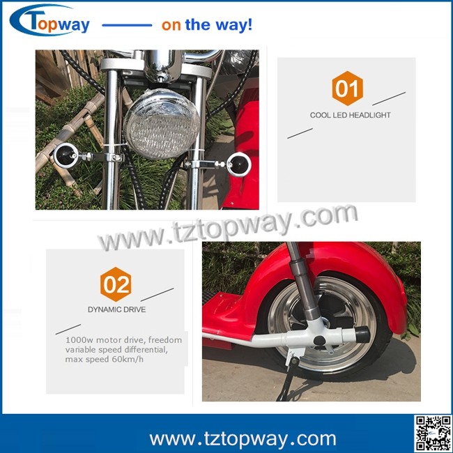 Scooter style hover board with big wheels fashion city coco bicycle/motorcycle
