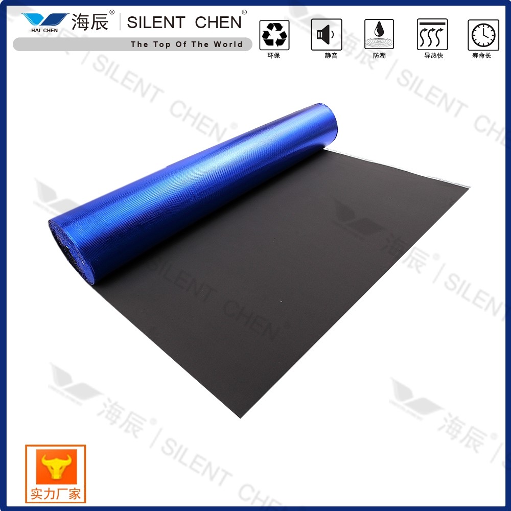 Black Sound Insulation 3mm EVA Floor Underlayment 200 Sq.Ft