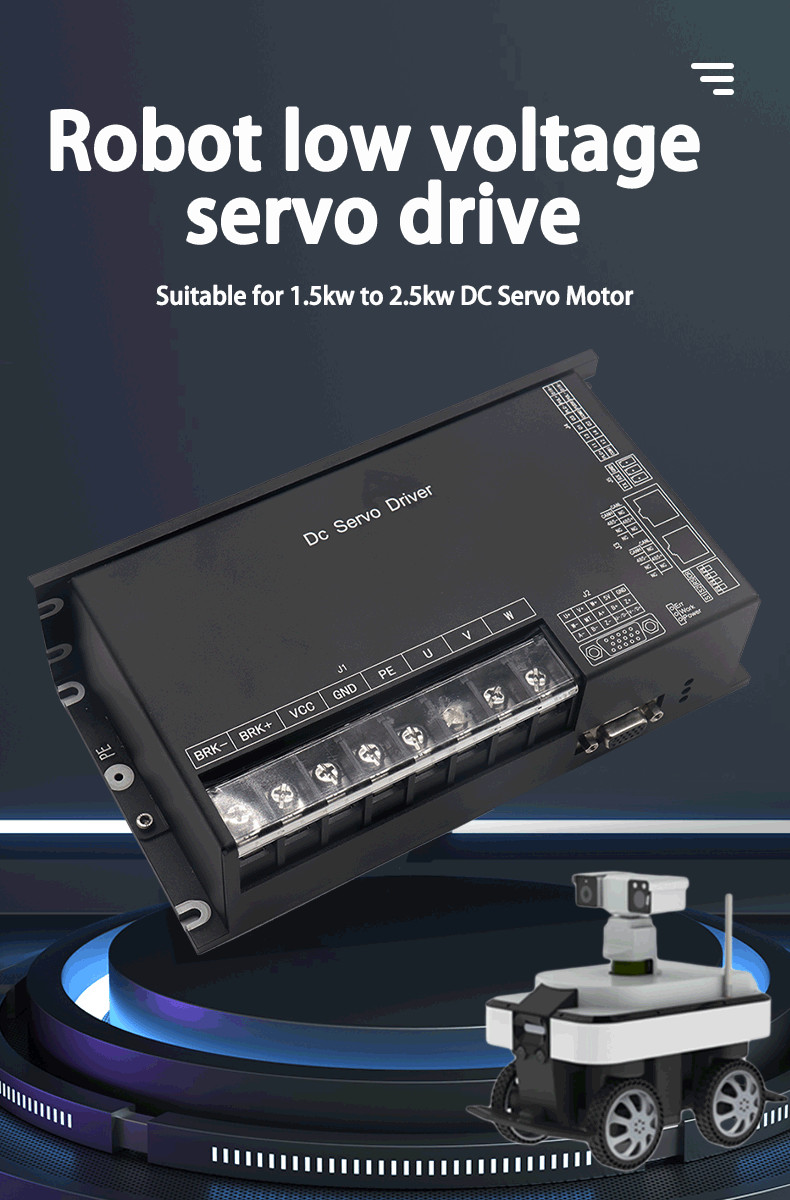 3000rpm 206*90*58mm Dc Servo Drive For High Performance Solutions