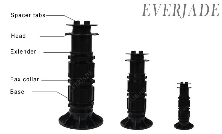 Adjustable Plastic Flag Pedestal The Ideal Side Attachment for Modern Balcony Terrace