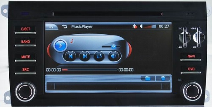 Car audio player gps navigation for Porsche Cayenne 2003-2010 with auto radio RDS mp3 OCB-8816