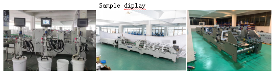 Paper Folding Machine L540 * W130 * 160cm Full-automatic speed 650S Window Patching