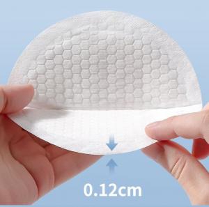 China Custom Size Ultra Thin Breathable Disposable Breast Nursing Pads 100 Pcs Free Sample on sale