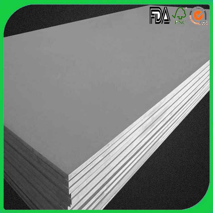 Mill Uncoated Corrugated Medium Paper Recycled Pulp Grey Back / White Back Duplex Board