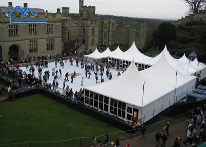 Aluminum Frame White PVC Large Party Pagoda Wedding Event Tents For Outdoor Events