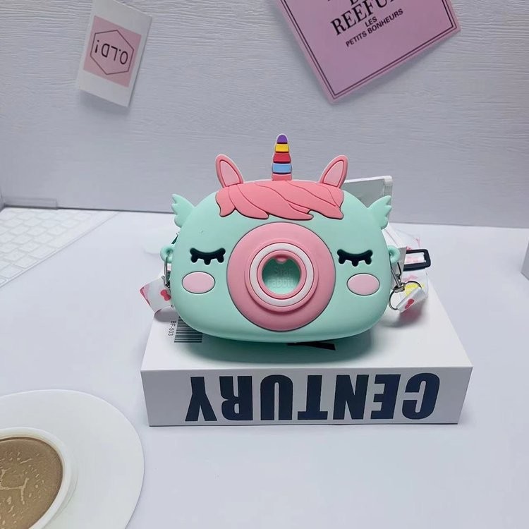Big Pop Purse Unicorn Pop Purse For Girl Pop Bag With Unicorn Pop Toy Shoulder Bag Fidget Toys Pop Fidget Backpack Toy