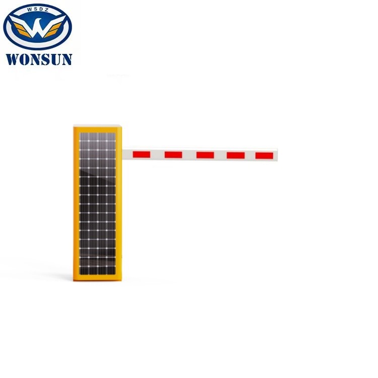 DC24V/AC100V/220V Heavy Duty Embeded Solar Barrier Gate for Parking Lots and Road Traffic