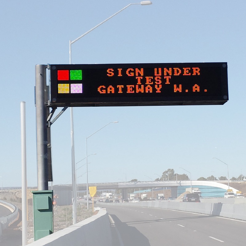P16 P20 Highway Motorway VMS Signs Outdoor LED Digital Board