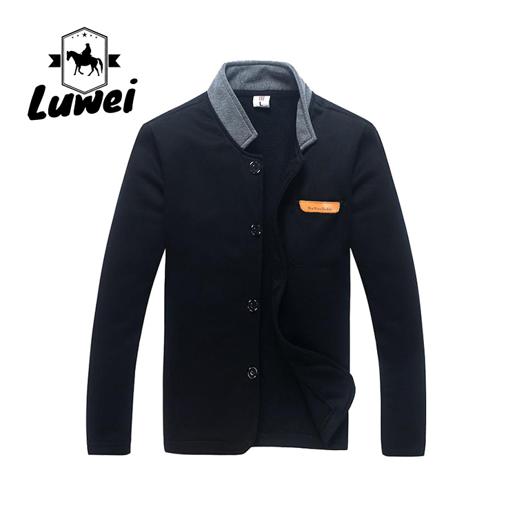 Utility Palto Abrigos De Hombre Men's Slim Edition Single Buckle Solid Color Long Sleeve Collar Jacket