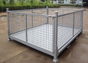 Buy cheap Corrosion Resistant Steel Empty Stackable Stillages For Forklift Transportation product