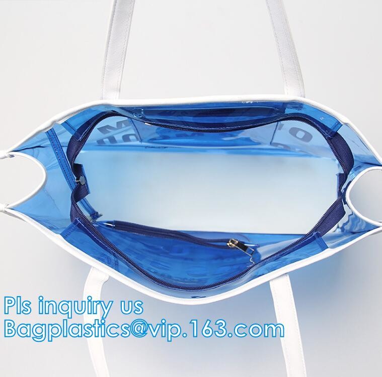 plastic handle shoulder shiny pvc shopping bag, Vanity Bag PVC Crossbody Bag Fashion Woman Messenger Shoulder Bag, shopp