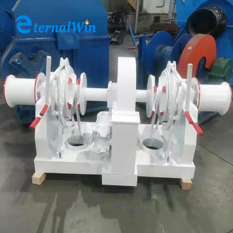 Customized 50ton Slipway Hydraulic Quay Winch For Philippines Ship Yard