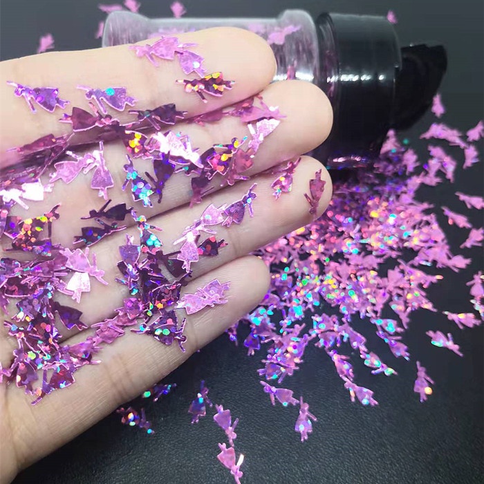 Ecofriendly PET 2mm 3mm Circle Sequins Craft Nail Glitter Ecofriendly and PET Ecofriendly