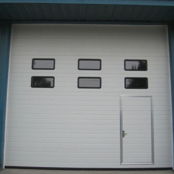 40mm Polyurethane Foam Industrial Warehouse Sectional Loading Dock Roll Up Doors