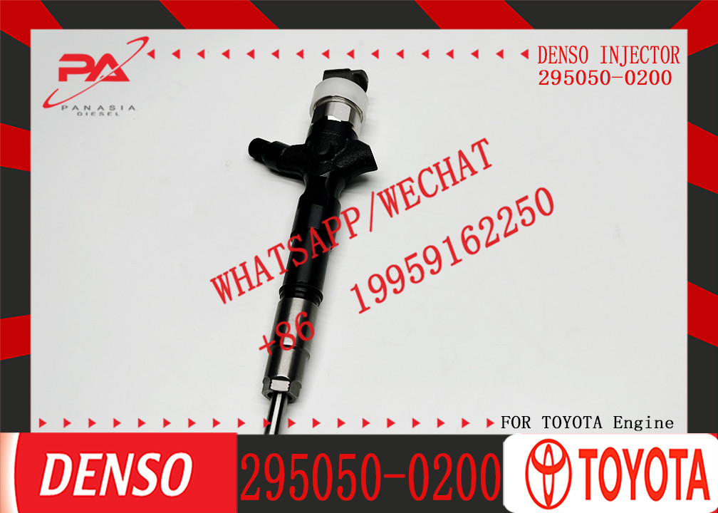 Good Selling 295050-0200 295050-0100 295050-0470 Diesel Injector Common Rail Fuel Injector Excavator 23670-30400 23670-39196