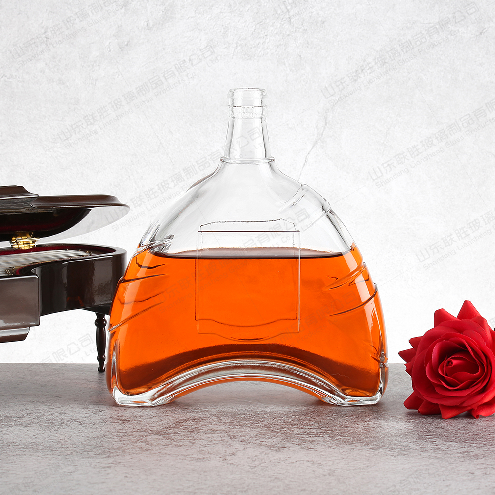 750ml 800ml Xo Transparent Glass Wine Bottle Whisky Gin Tequila Bottle made of Glass
