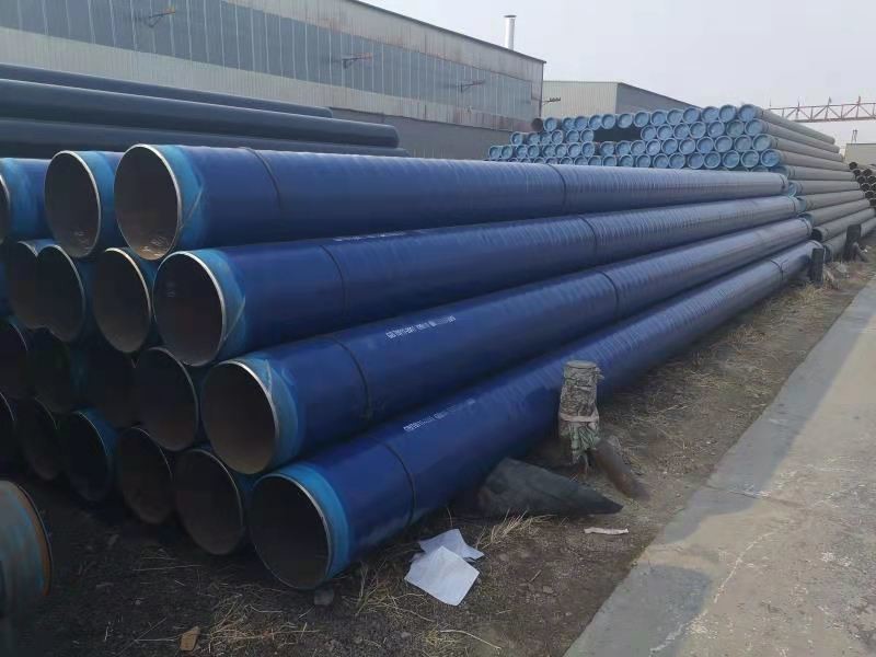 High Extensibility Large Caliber Plastic Coated Q235 Steel Pipe