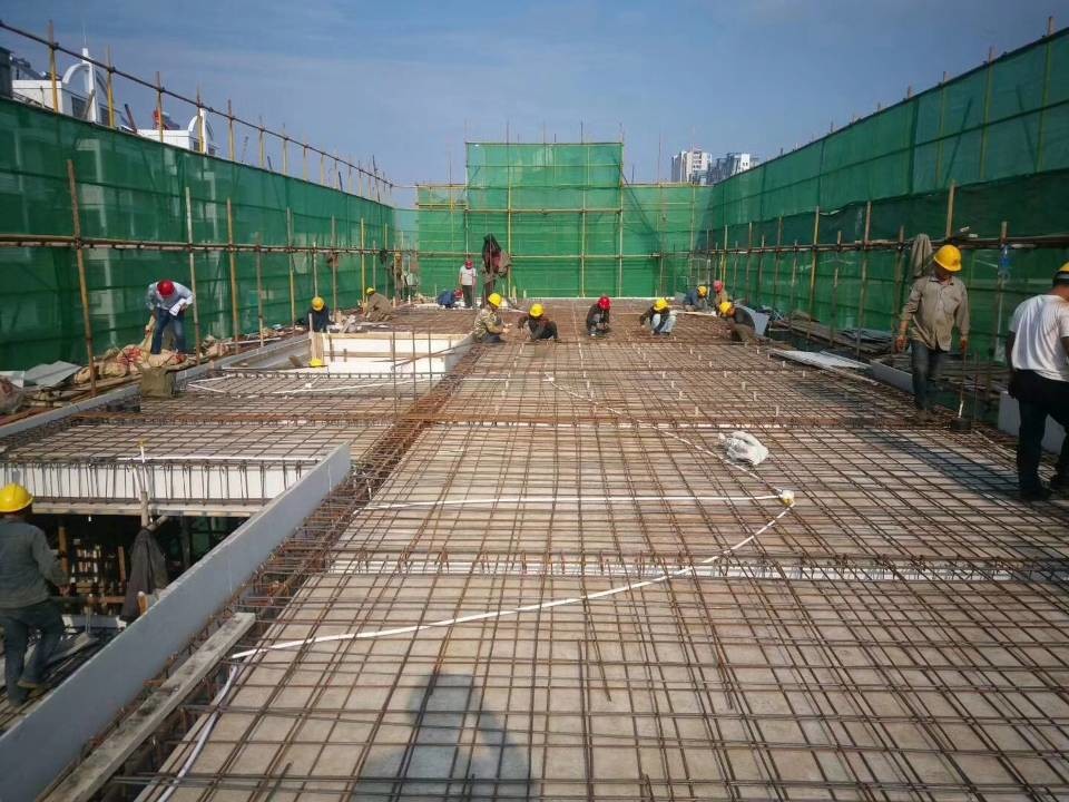Durable 915mm Hollow Plastic Formwork For Building Formwork