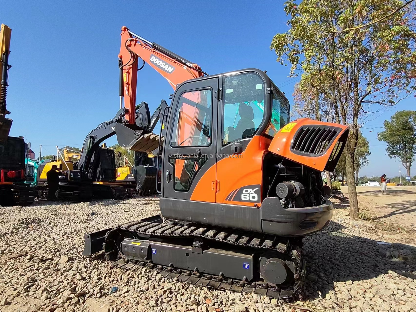 5700kg Operating Weight Original Doosan Dx60-9 Dh60 Mini Excavator for Your Requirements