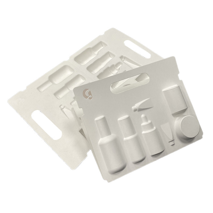 Bagasse Wet Press Pulp Tray For Skin Care Products 1.5mm Thickness
