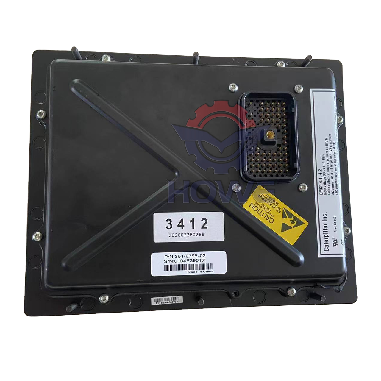 Newly Designed Excavator Parts EMCP 4.1 4.2 Monitor Display Panel 351-8758 351-8758-02