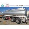 Buy cheap 17000 Liters 3 Axle Drawbar Oil Tank Trailer , Full Lpg Tanker Trailer from wholesalers
