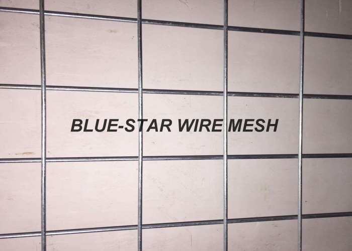 Square Hole Welded Carbon Steel Wire Mesh Hot Dipped Gal / PVC Coated Plain