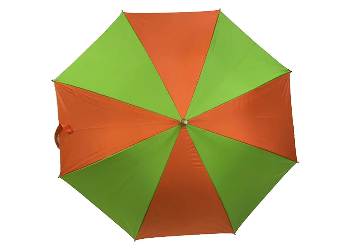 Colorful Straight Aluminum Umbrella Silver Glue Coating Auto Open J Shape Handle