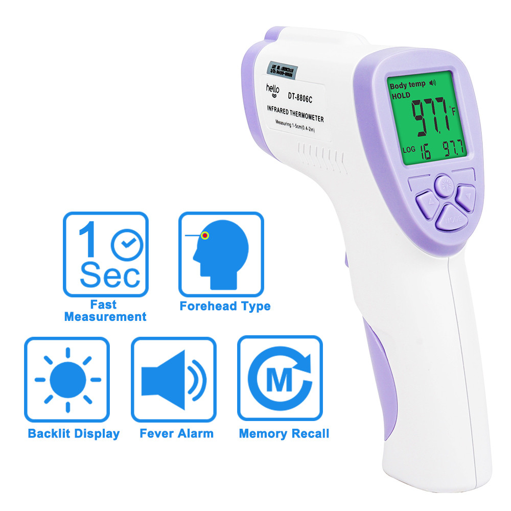 Surface Detection 0.1 Medical Non-Contact Digital Infrared Thermometer
